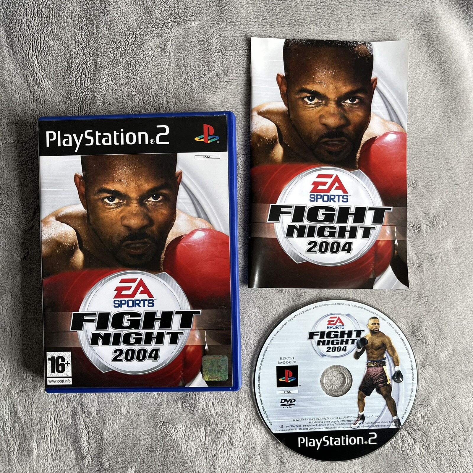 Fight Night 2004 PS2 Playstation 2 Game - PAL - Complete With Manual