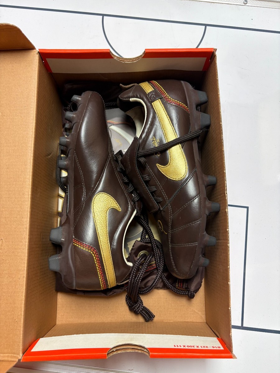 Nike Tiempo Ronaldinho FG Colorway Brown | eBay