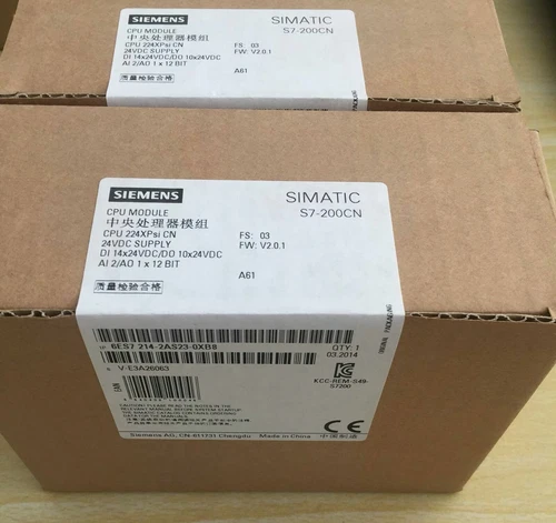 1PC New Siemens 6ES7214-2AS23-0XB8 In Box Expedited Shipping - Picture 2 of 2