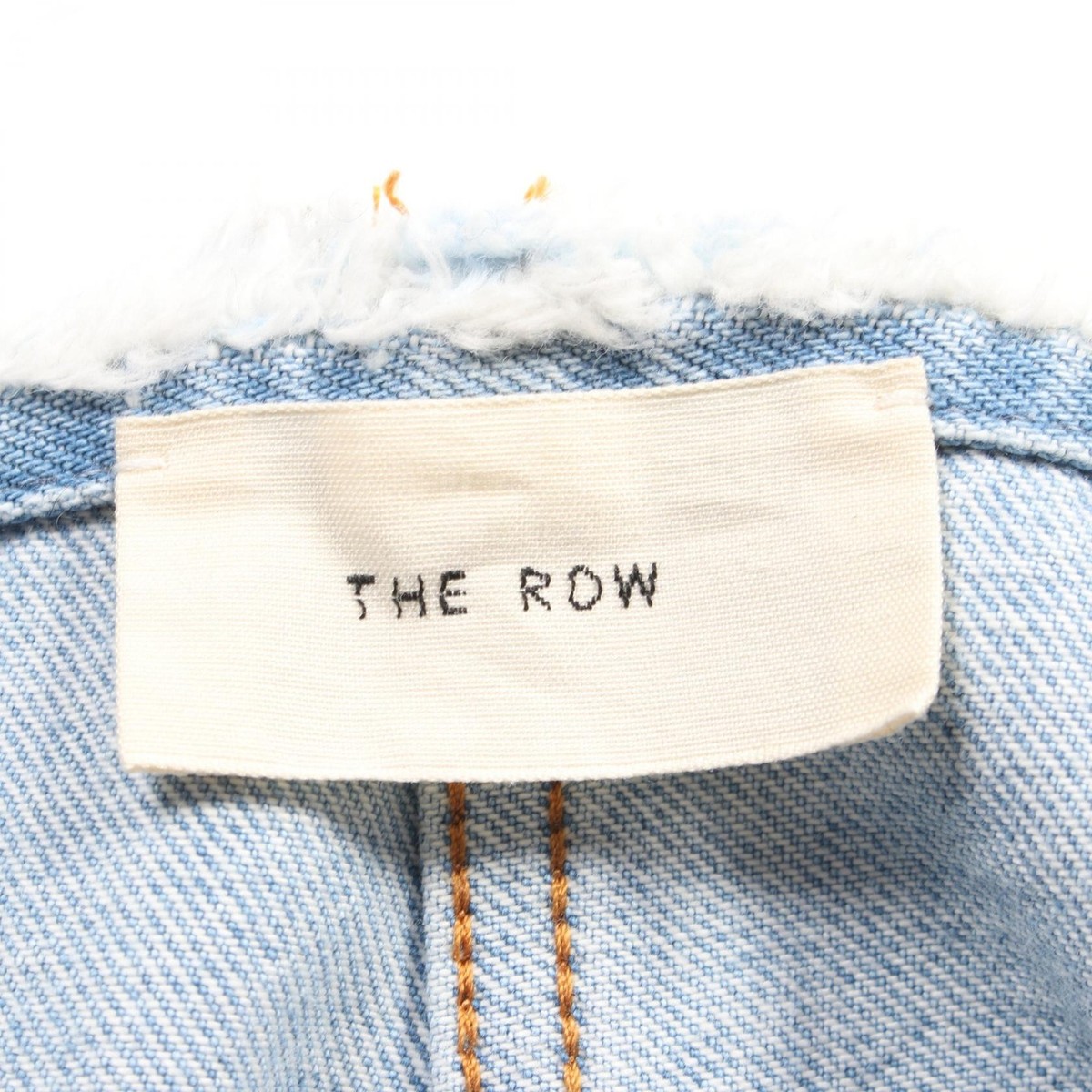 THE ROW Denim pants jeans #0 pantalon cotton Blue Used | eBay