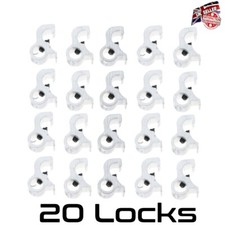 Metal MCB RCD Miniature Circuit Breaker Lockout/ Lock Off Device - 20 Pack