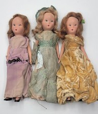 Lot Of 3 Antique Bisque Dolls Fragile For Crafting
