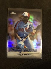 2019 Topps Chrome Update The Family Business #FBC-12 Tim Raines