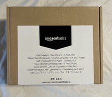 Amazon Basics Cat6 Snagless Ethernet Cable 3f...