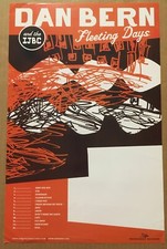 DAN BERN Rare VINTAGE 2003 PROMO POSTER for Fleeting CD 11x17 NEVER DISPLAYED DAN BERN Rare VINTAGE 2003 PROMO POSTER for Fleeting CD 11x17 NEVER DISPLAYED