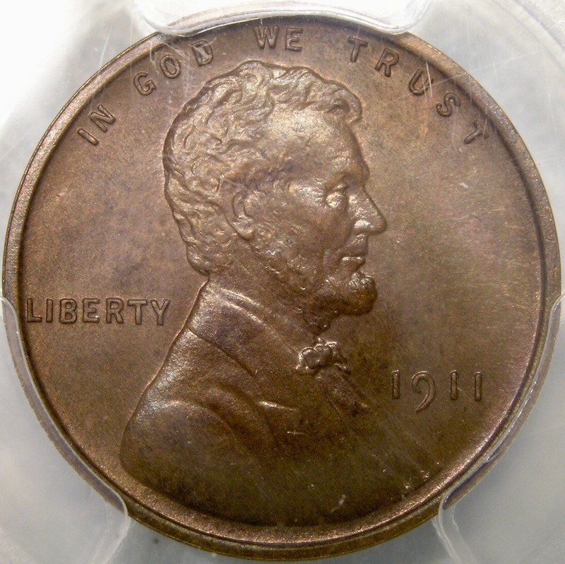 1911 LINCOLN WHEAT PENNY VERY RARE 1725 STRUCK BEAUTIFUL PCGS PROOF 66 BN GEM+++