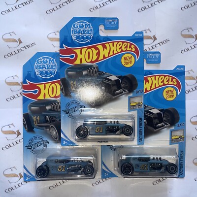 Hot Wheels MOD ROD 51 Gray , 2019 Factory Fresh # 8/10 SCALE 1:64