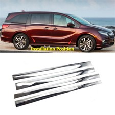 For Honda Odyssey 2018-2024 2025 2026 Chrome Body Side Door Molding Cover Trim