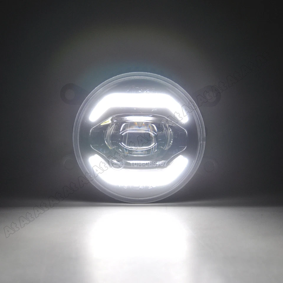 90mm LED Nebelscheinwerfer Tagfahrlicht für Ford Audi Opel Land Rover VW Citroen - Bild 2 von 4
