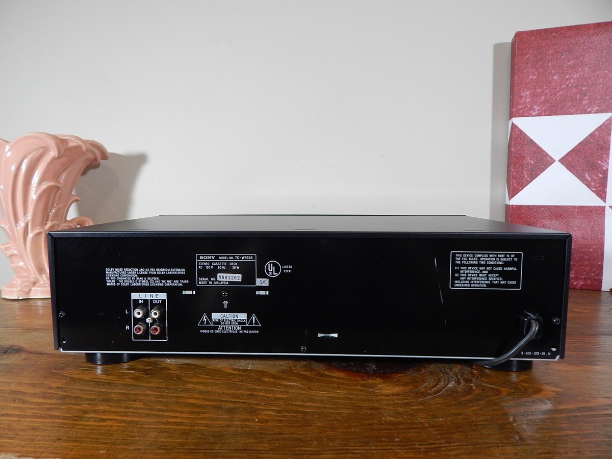 SONY ソニー カセットデッキ TC-WR545 CASSETTE DECK SONY TC