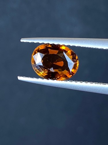 1.29cts Nice Color Natural Fire Sparkling Multicolor Tourmaline Gemstone - Picture 4 of 4