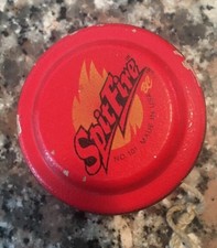 Spitfire Wooden Wood Yo-Yo Made in USA Red Black Wood VTG 1980s Nice Yoyo VTG A 