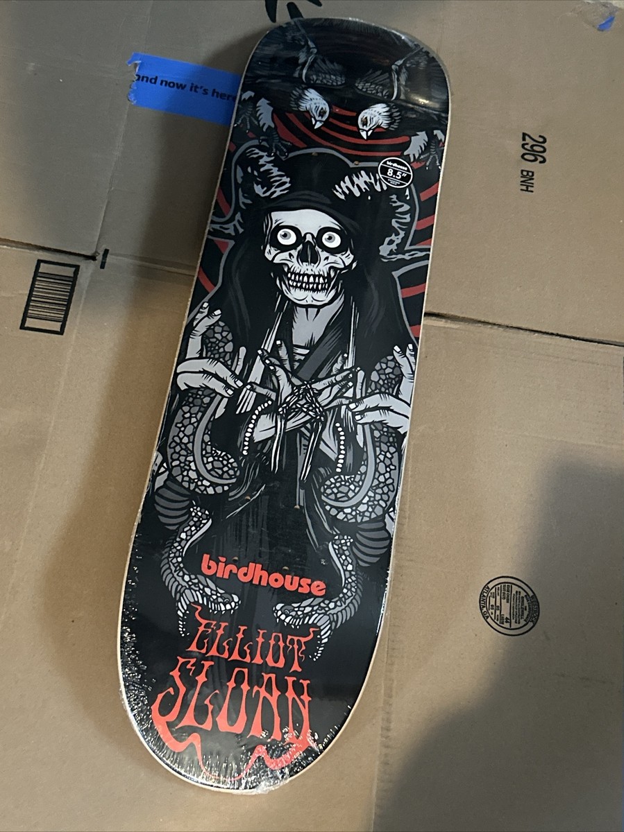 RARE Birdhouse Skateboard Deck Elliot Sloan Reaper Pro Model 8.5