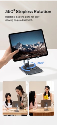 Tablet Stand For iPad Pro 12.9 Tablet Aluminum Desktop Holder For iPad Stand - 第 12/24 張圖片