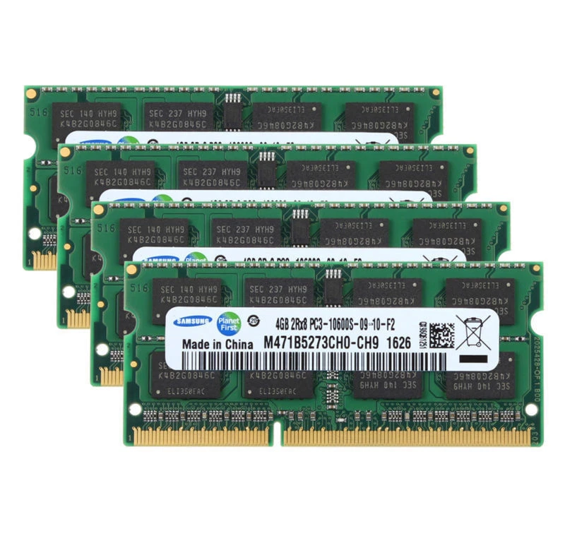 Samsung 4GB 2RX8 DDR3 1333MHz PC3-10600S 204PIN SODIMM Laptop RAM Memory LOT - Image 4 of 4
