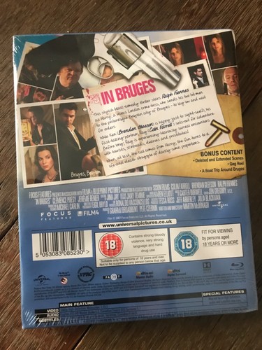 IN BRUGES STEELBOOK (2008) UK ZAVVI LIMITED EDITION NEW & FACTORY SEALED - Picture 2 of 2