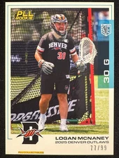 2025 PREMIER LACROSSE LEAGUE PLL BLUE /99 PARALLEL STARS & RCs-PICK FROM LIST !