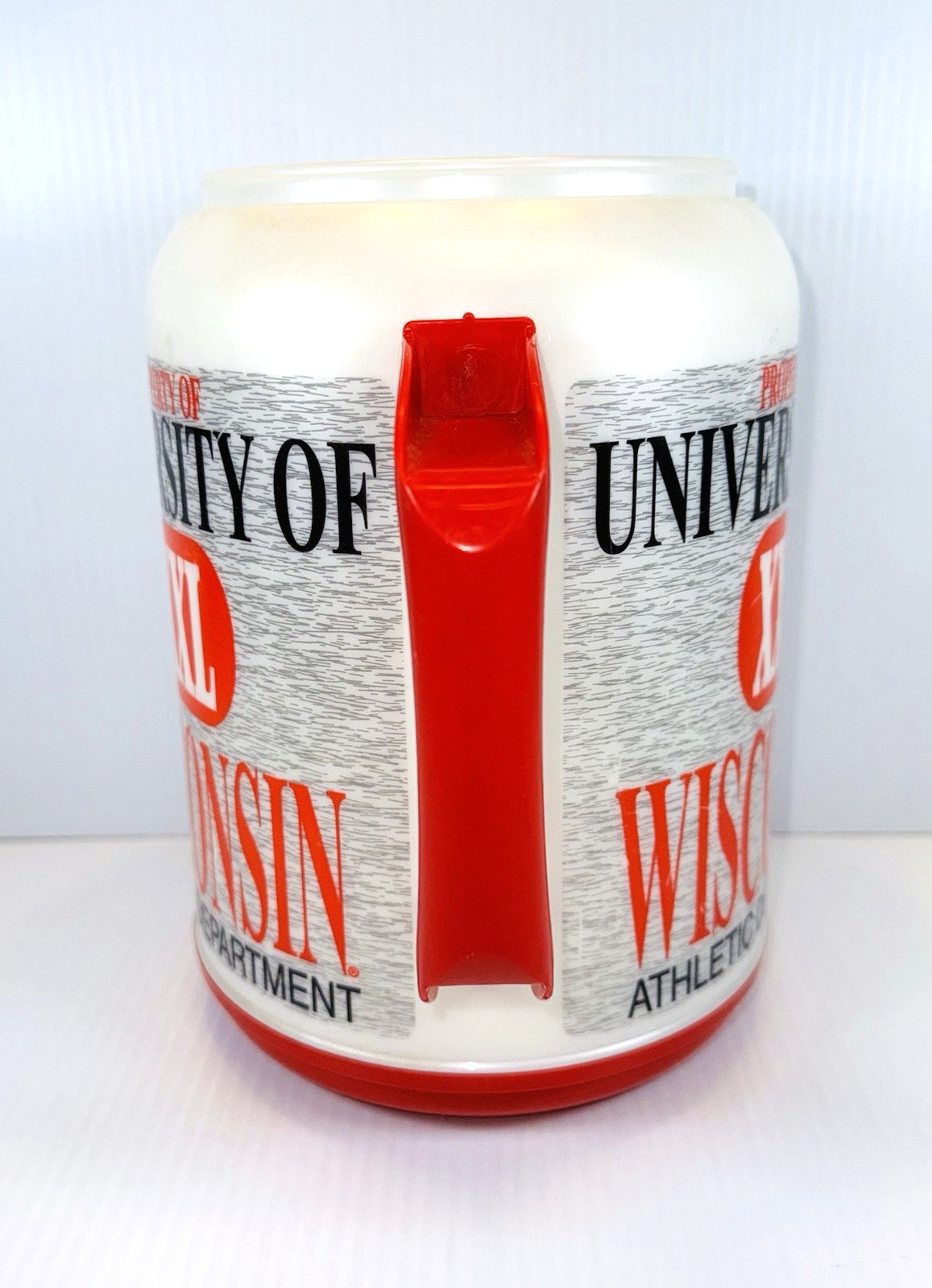 VTG Wisconsin Badgers 64oz Whirley Insulated Jumbo Travel Mug XXL University UW
