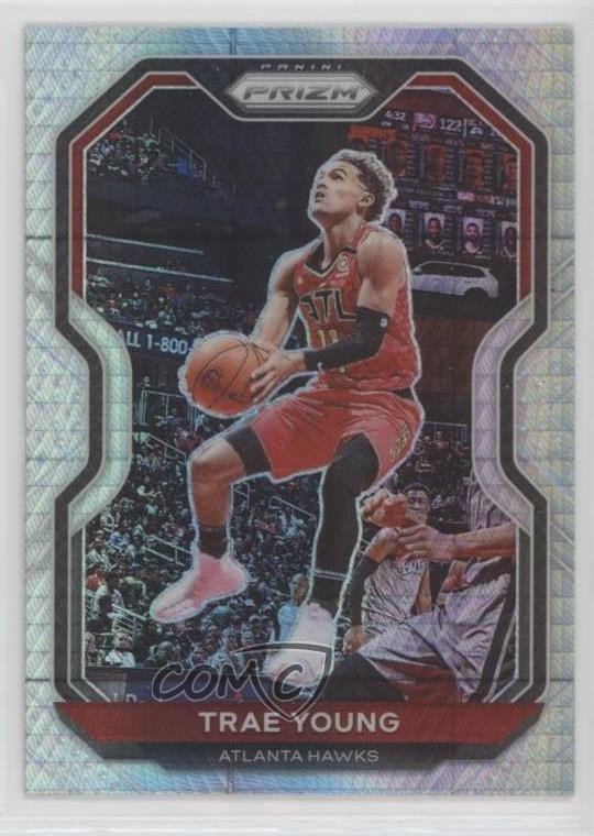 2020-21 Panini Prizm Hyper Prizm Trae Young #64 3zh