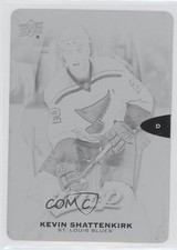 2016 Upper Deck MVP High Series Printing Plate Black 1/1 Kevin Shattenkirk 1p3