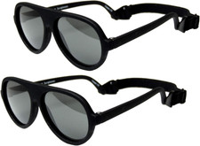 Top Flyer 2 Pack Straps   Infant's First Sunglasses for Ages 0-12 Months