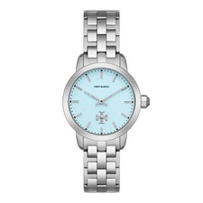Tory Burch The Tory TBW1057 34mm Silver Women's Watch