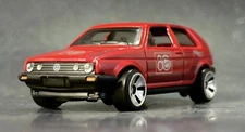 Hot Wheels Mattel 80th Anniversary Volkswagen Golf MK2 - Loose