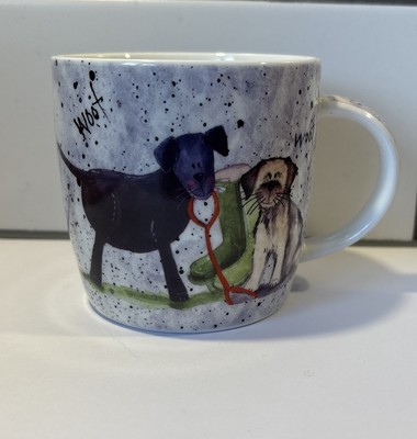Queens By Churchill Alex Clark DOGS Fine China Mug Unused