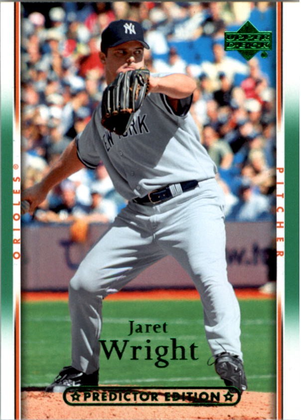 2007 Upper Deck Predictor Green #175 Jaret Wright - BB