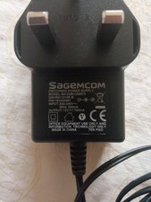 TRAFO NETZTEIL SAGEMCOM S012SB1200075 12V 750mH GEPRÜFT FUNKTIONIERT