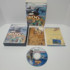 Zoo Tycoon 2 Marine Mania Expansion Pack Big Box PC Game Add On Require Tycoon 2