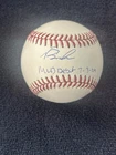 BROOKS LEE SIGNED AUTOGRAPHED MLB DEBUT 7-3-24OML BASEBALL MINNESOTA TWINS