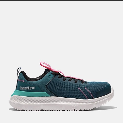 Scarpe da lavoro Timberland PRO Setra donna taglia 8,5 verde EH Comp Toe TF9092 - Foto 3 di 7