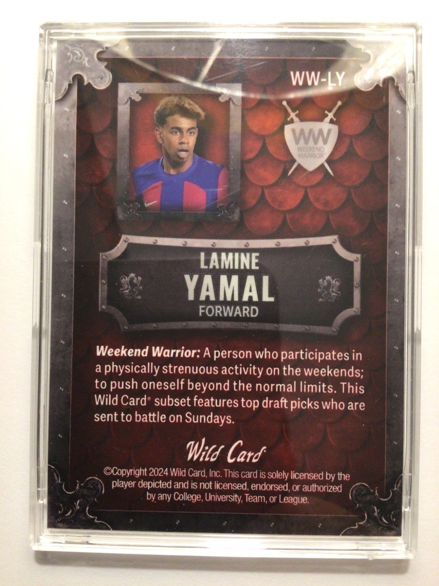 2024 WildCard MATTE Chase 2025 National Exclusive Lamine Yamal RC
