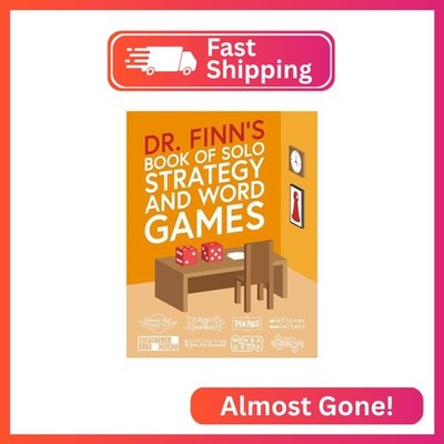 Dr. Finn's Book of Solo Strategy and Word Games: A Collection of Single-Player G