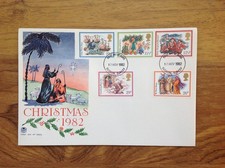 Christmas 1982  Stuart First Day Cover Croydon pmk  Free UK Postage.