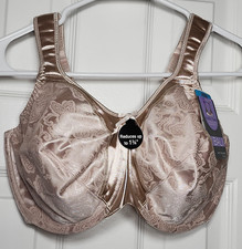 Bali Minimizer Underwire Bra 36DDD Rosewood Tracings Comfort Strap 3562