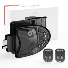 RVLock V4 Keyless RV Door Lock, Full Metal, for Campers/5th Wheels/Trailers - NE