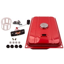 Universal Fuel Tank for Generator Gasoline 5 Gallon w/ Cap Gauge Filter Petcock