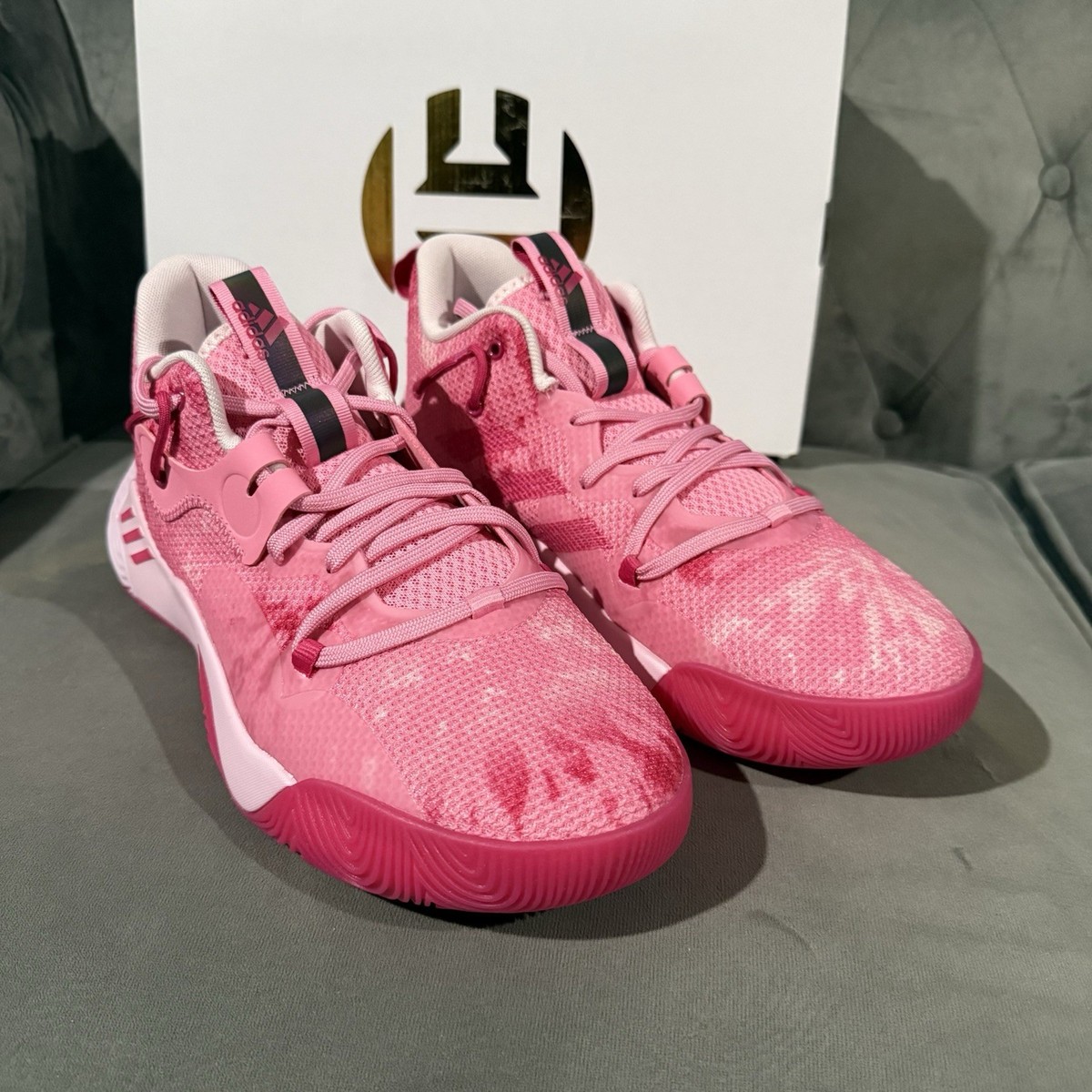 Size 10 - adidas Harden Stepback 3 Bliss Pink for sale online | eBay