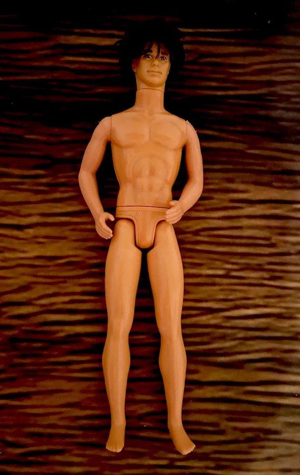 Vintage Ken Jewel Secrets 1987 Mattel Malaysia #1968 Original Outfit Used - Image 2 of 4