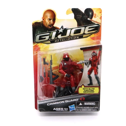 Hasbro Crimson Guard 2012 G.I. Joe cobra retaliation New MOC 3.75" action figure
