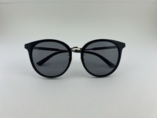 Gucci GG 0204SK 001 Women  s Sunglasses Black Frame Grey Lens Authentic Stylish.