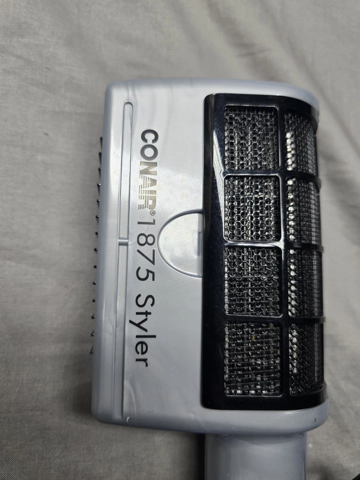 Conair 1875 Styler Blow Dryer Brush Combo Gray Model 08508 Tested Works - Image 3 of 4