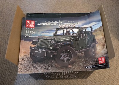 Mould King 13124 Jeep Wrangler Adventure - 2096 piecess In Box with instructions