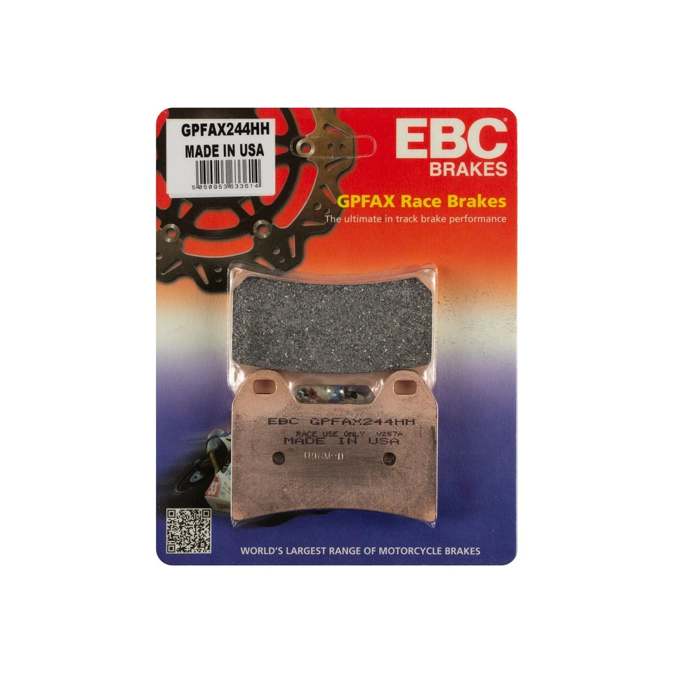 Almohadilla de carrera sinterizada EBC delantera derecha para Aprilia Dorsoduro Factory 750 ABS 2010-12 Foto 3 de 3