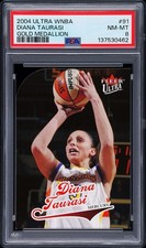 2004 Fleer Ultra WNBA - Rookie Diana Taurasi #91 Gold Medallion /100 (RC)