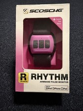 Scosche Rythm Pulse Monitor-Activity Tracker-Bluetooth