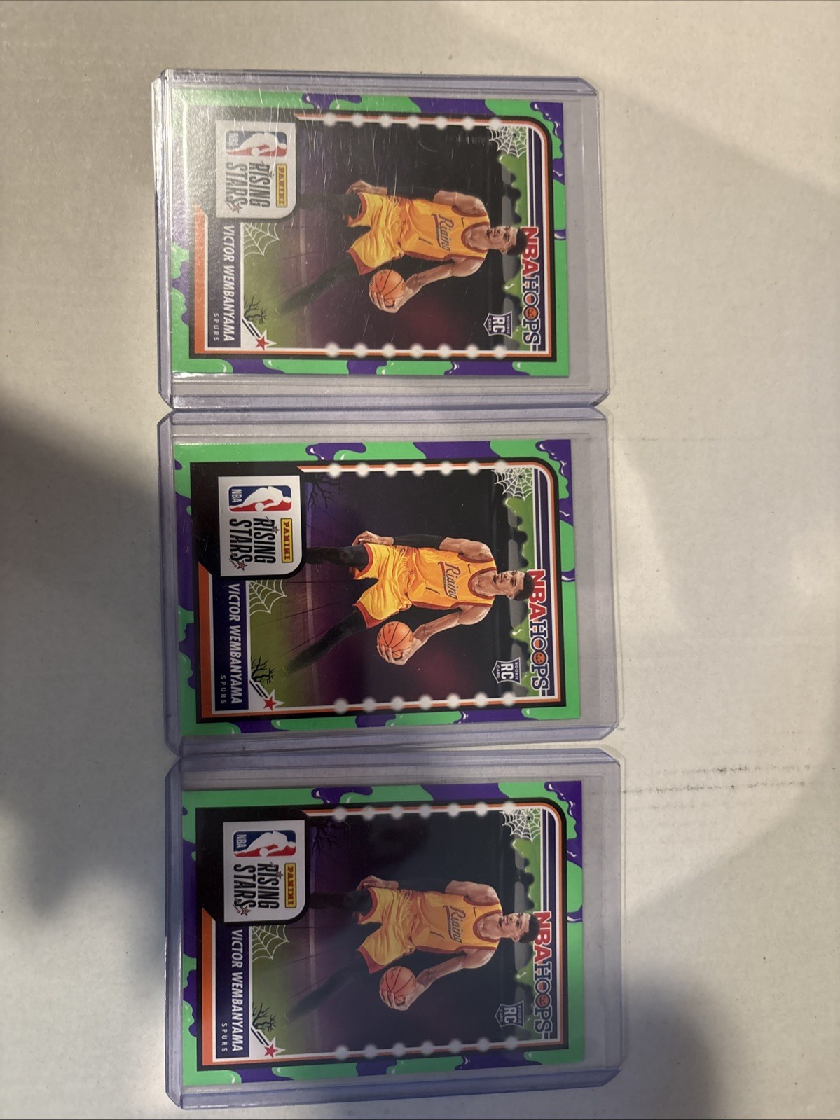 2023-24 Panini Haunted Hoops - Rising Stars Victor Wembanyama #282 Slime (RC)