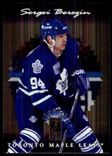 1996-97 Donruss Elite Sergei Berezin Rookie Toronto Maple Leafs #138